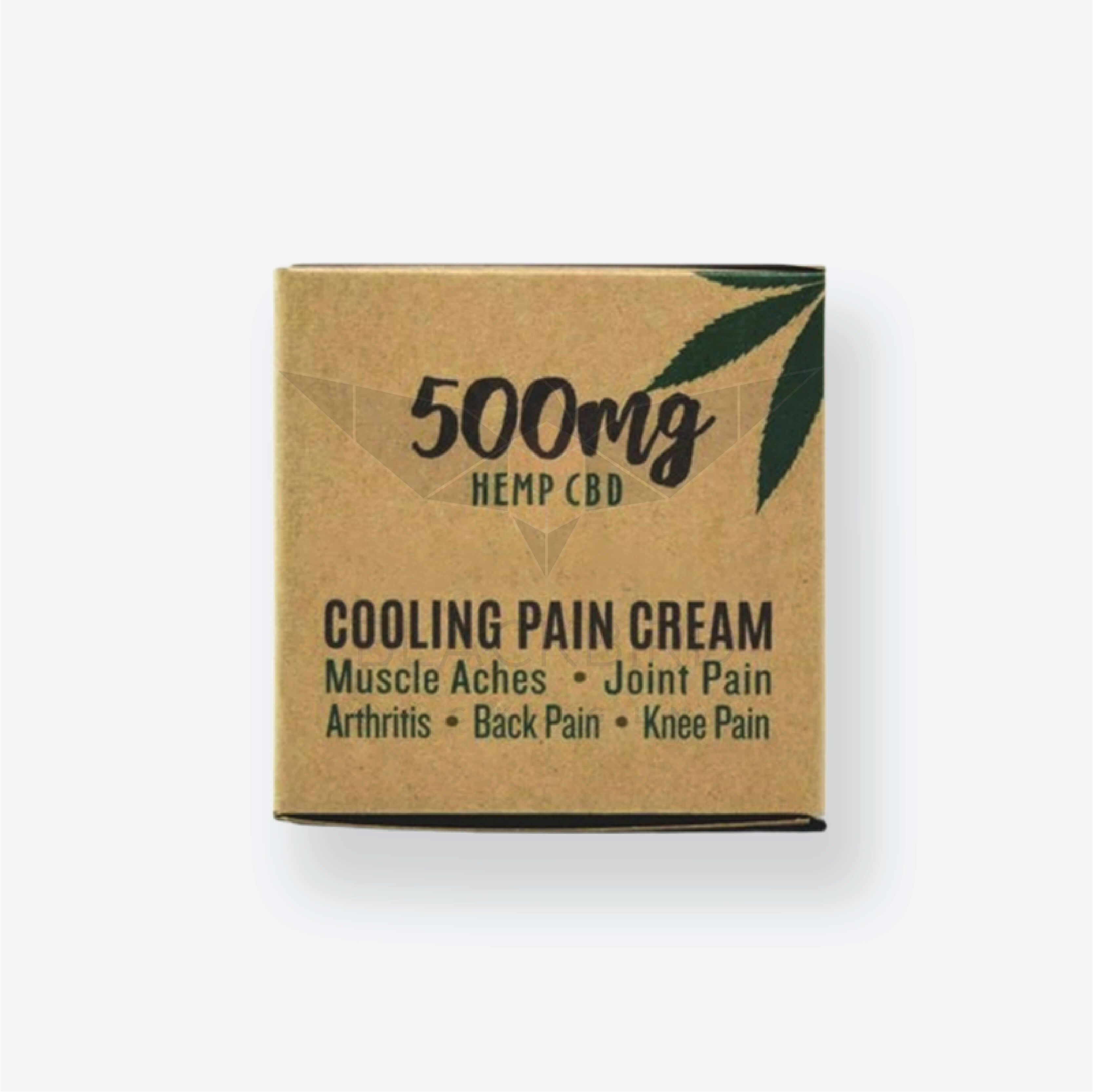 CBD Pain Relief Cream Boxes