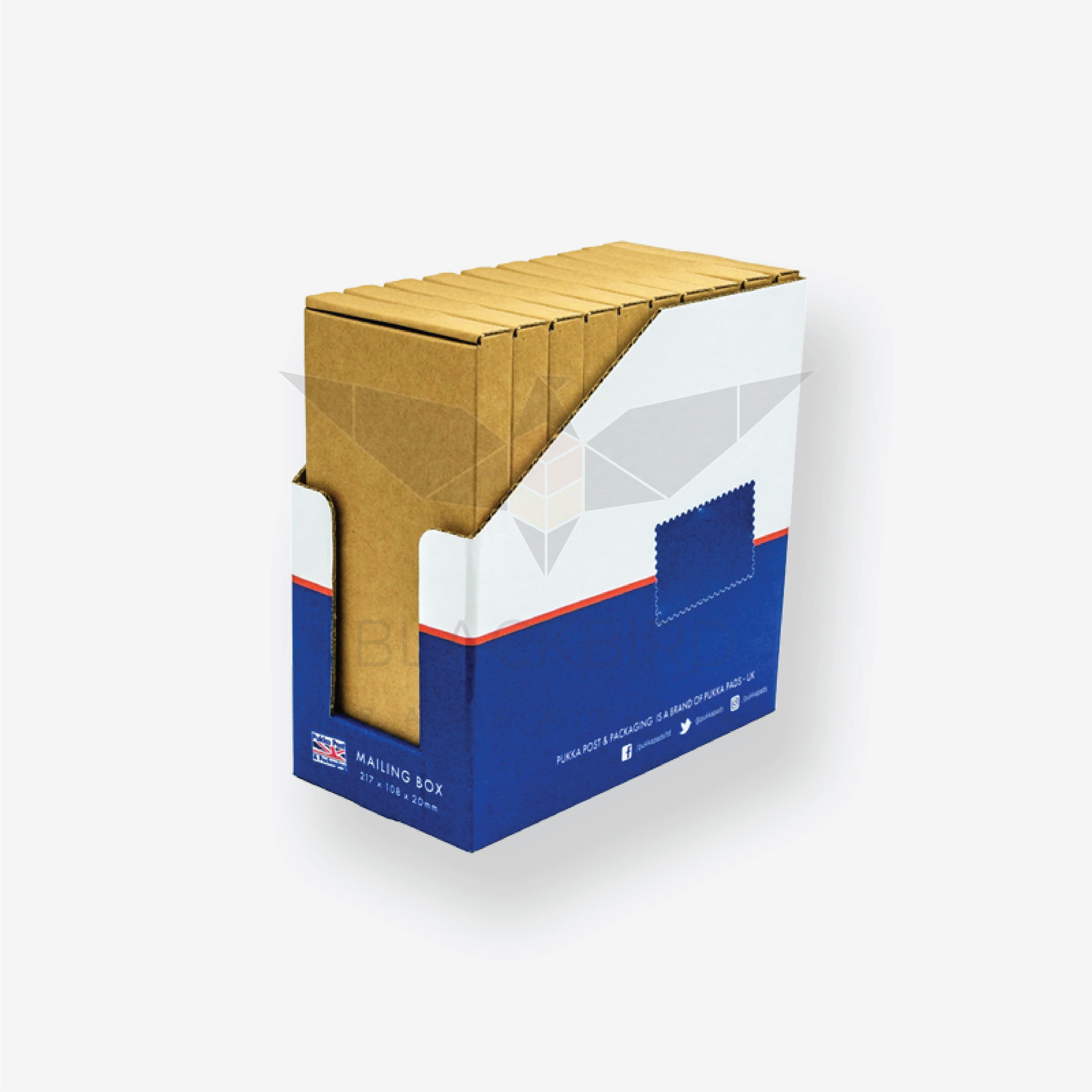 Custom Printed Postage Boxes