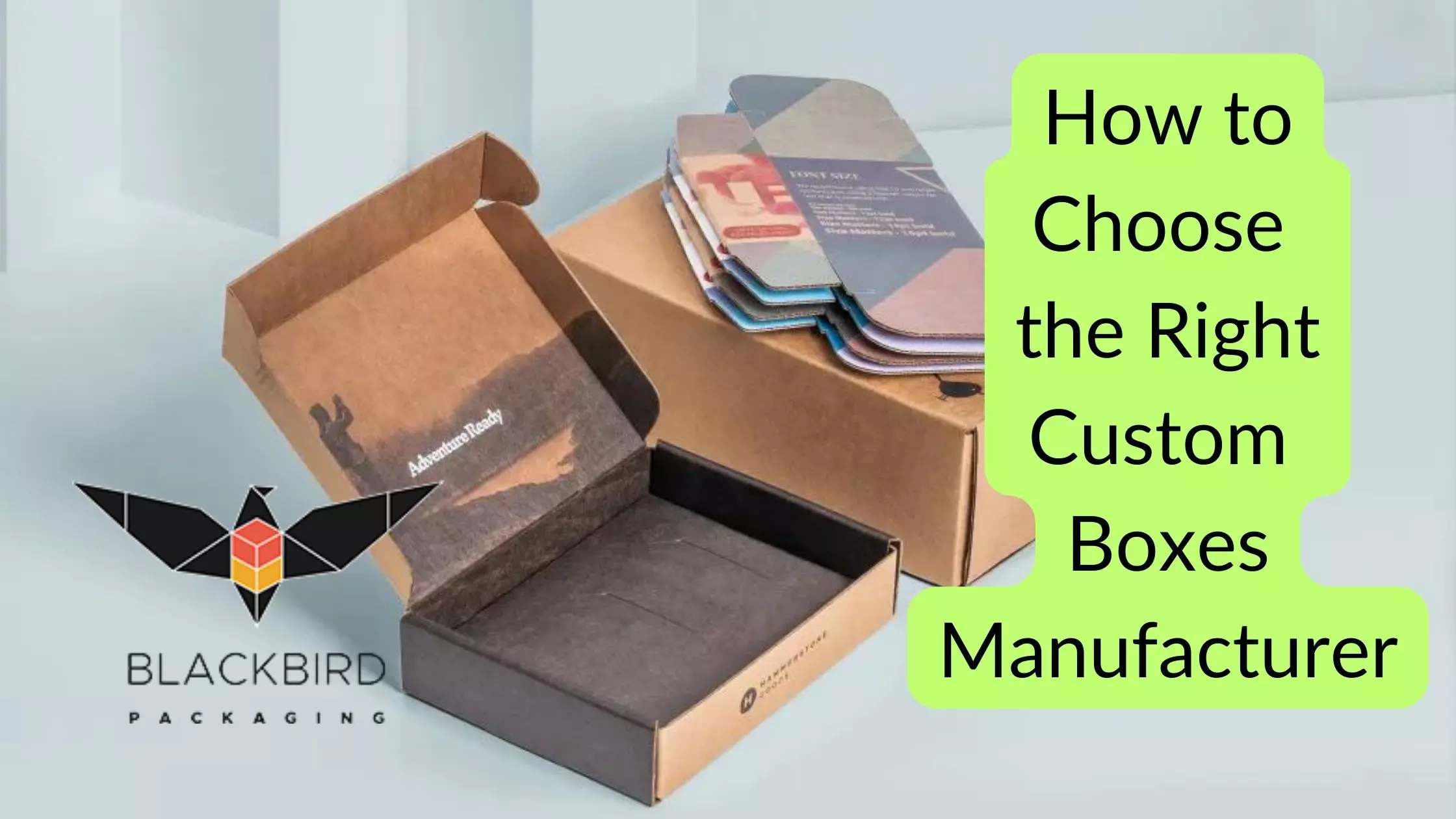 How to Choose the Right Custom Boxes Manufacturer